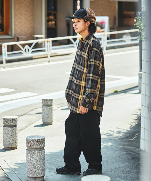 「NAUTICA」 長袖シャツ LARGE グリーン メンズの画像