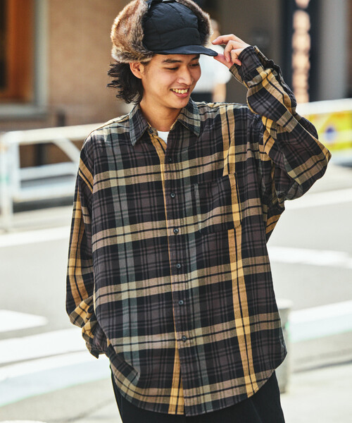 「NAUTICA」 長袖シャツ LARGE グリーン メンズの画像