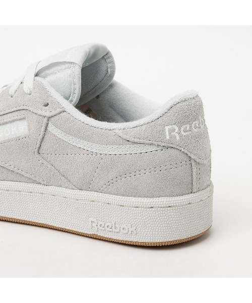「Reebok」 ローカットスニーカー 24.5cm ライトグレー メンズ_画像5