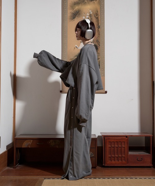 「狐独」 スウェットパンツ SMALL ブラック メンズ_画像5