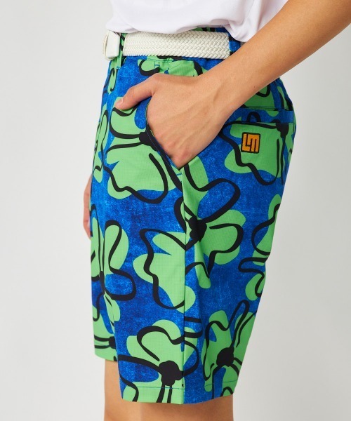 パンツ 「Loudmouth:ラウドマウス」総柄ショートパンツ ゴルフ メンズ