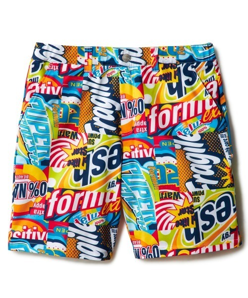 パンツ 「Loudmouth:ラウドマウス」総柄ショートパンツ ゴルフ メンズ
