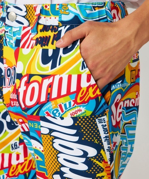 パンツ 「Loudmouth:ラウドマウス」総柄ショートパンツ ゴルフ メンズ