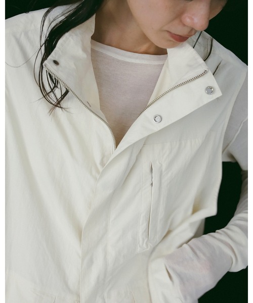 anuke（アンヌーク） ベスト ジレ Standcollar Pocket Vest レディース