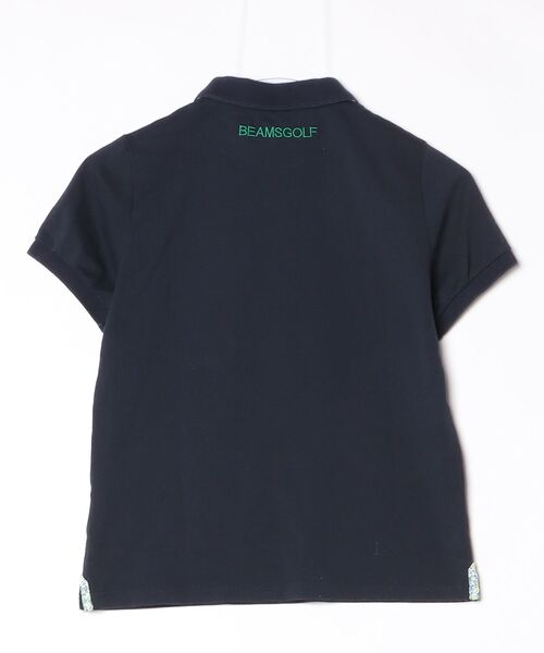 BEAMS GOLF（ビームス ゴルフ） 半袖ポロシャツ MEDIUM ネイビー