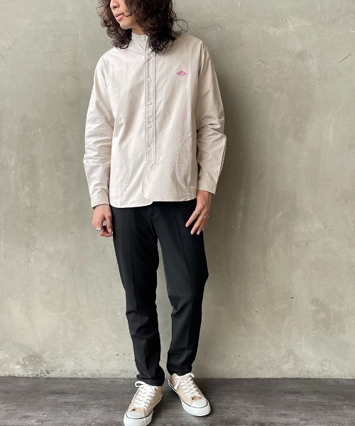 Danton（ダントン） 長袖シャツ 38 ホワイト レディース : ZOZOTOWN