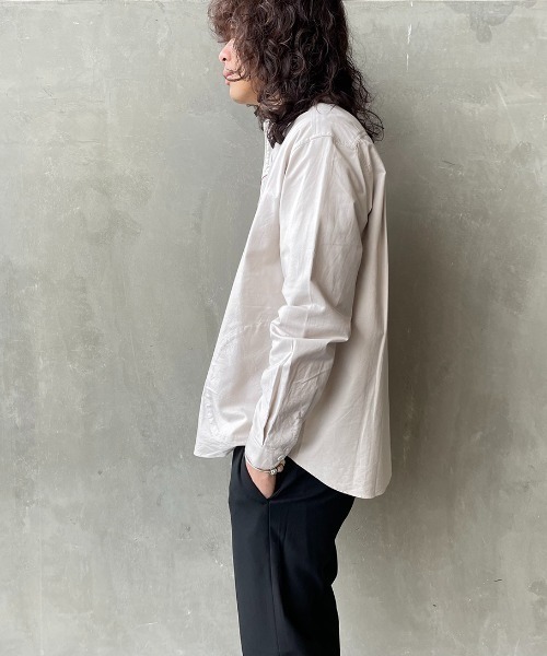 Danton（ダントン） 長袖シャツ 38 ホワイト レディース : ZOZOTOWN