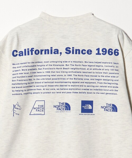 tシャツ 「WEB限定」「THE NORTH FACE」ショートスリーブ ヒストリカル ロゴ Tシャツ レディースの画像