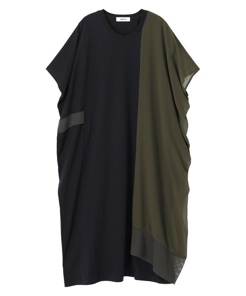 ZUCCa（ズッカ） ワンピース メッシュドッキングジャージィー