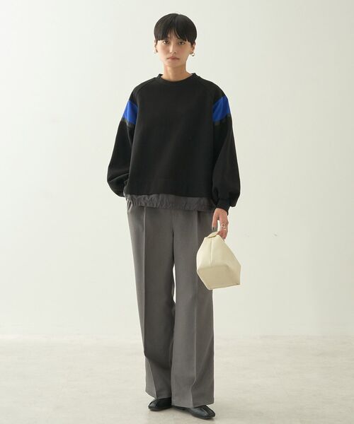 「AMERICAN HOLIC」 スウェットカットソー M ブラック レディース_画像7