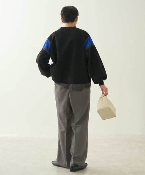 「AMERICAN HOLIC」 スウェットカットソー M ブラック レディース_画像9