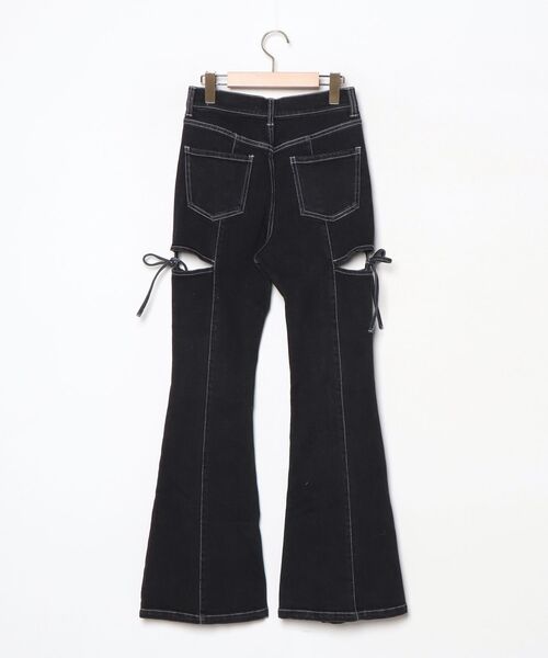 resexxyカットアウトブーツカットデニム ブラック M RESEXXY（リゼクシー） ブーツカットデニムパンツ MEDIUM ブラック