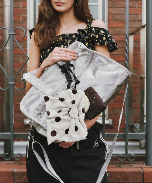 スマホショルダー ポーチ BOW MULTI POUCH SET ポルカドットマルチスナイデル レディースの画像