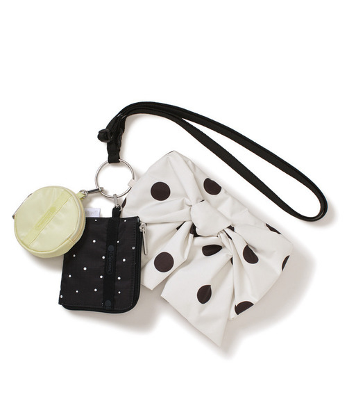 スマホショルダー ポーチ BOW MULTI POUCH SET ポルカドットマルチスナイデル レディースの画像