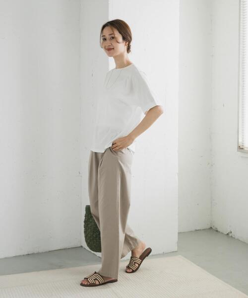 「URBAN RESEARCH DOORS」 半袖カットソー MEDIUM ホワイト レディース_画像10