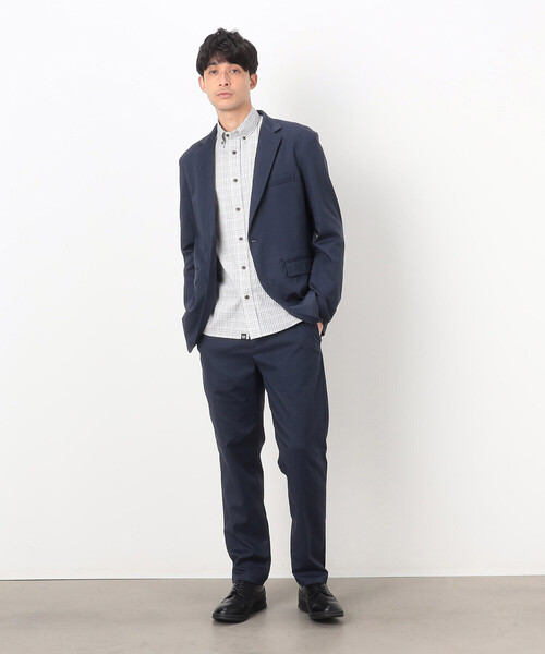 「COMME CA COMMUNE」 スラックス M ネイビー メンズ_画像6