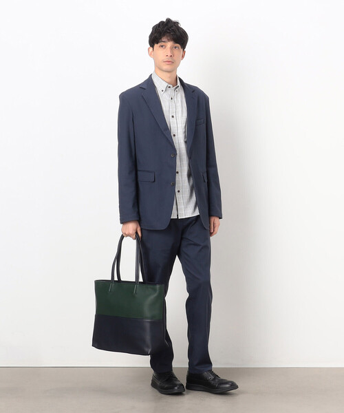 「COMME CA COMMUNE」 スラックス M ネイビー メンズ_画像7