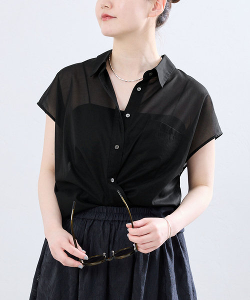 IENA】ノースリーブシャツブラウス IENA - IENA イエナ ストライプ 