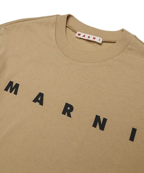 MARNI（マルニ） tシャツ 入学式 Kids ＆ Junior ロゴ長袖Tシャツ