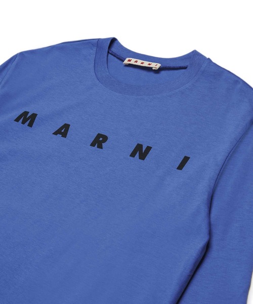 MARNI（マルニ） tシャツ 入学式 Kids ＆ Junior ロゴ長袖Tシャツ