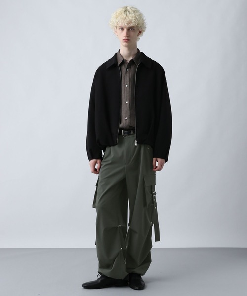 「HARE」 カーゴパンツ MEDIUM ブルー メンズ_画像9