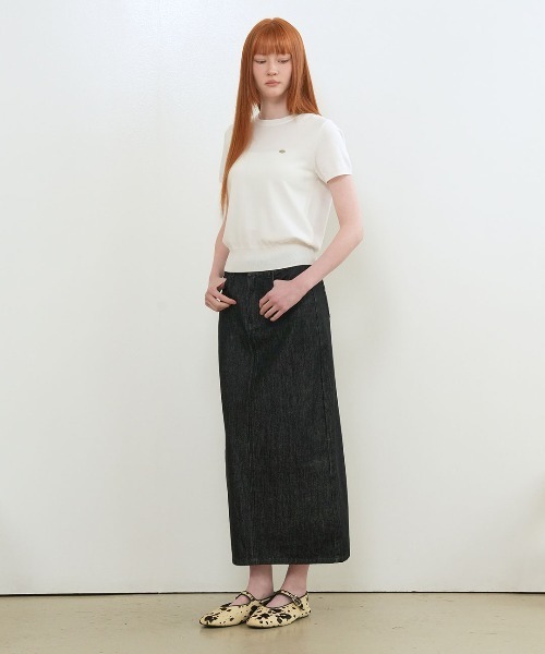 「GENERAL IDEA」 半袖ニット S ラベンダー レディース_画像6