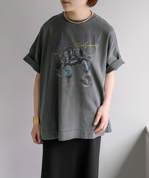 「PUAL CE CIN」 半袖Tシャツ FREE ベージュ レディース_画像9