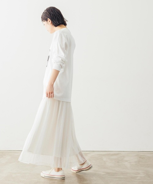 「Gready Brilliant」 スカート 38 ネイビー レディース_画像3