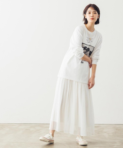 「Gready Brilliant」 スカート 38 ネイビー レディース_画像7