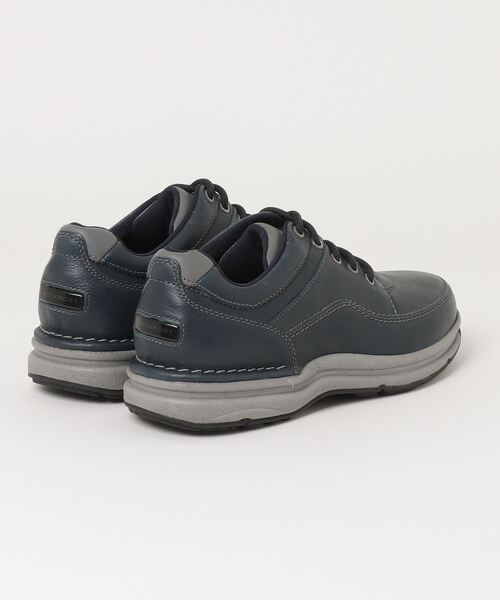 「ROCKPORT」 レザーシューズ 27.5cm ネイビー メンズ_画像2
