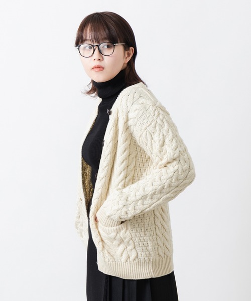 aran WOOLLEN MILLS（アランウーレンミルズ） カーディガン スーパー
