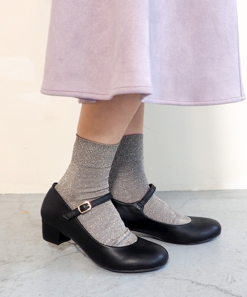 BRENTA パンプス　37 ほぼ未使用 byあしながおじさん パンプス 厚底チャンキーストラップパンプス