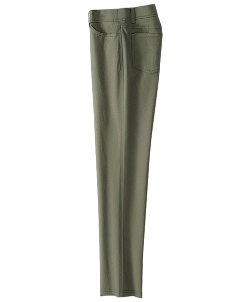 BELLUNA PLUS（ベルーナプラス） パンツ ストレッチ麻入りアンクル