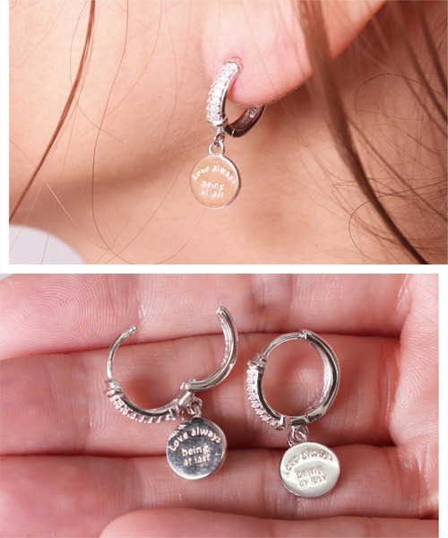 BAYBLO ピアス (EL)「ユニセックス」シルバー925 デザイン ピアス「2個