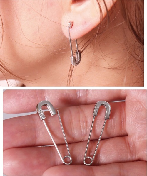 unigem ユニジェム 925 シルバー　ピアス 南京錠 earring SILVER925 18G #LJ18022P 南京錠 ピアス