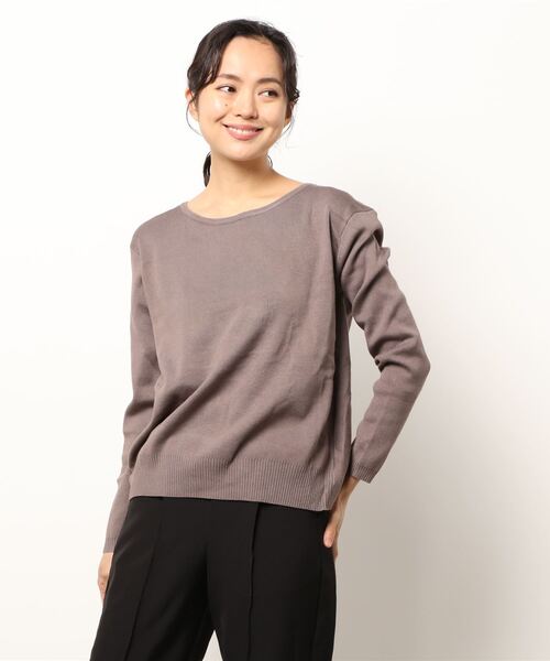 ニット 前後2WAY カシュクールニットトップス「C5795」 レディース 