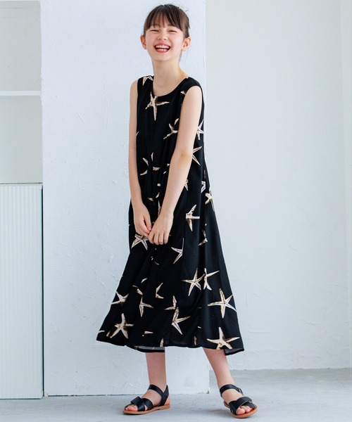 coca（コカ） ワンピース キッズ 親子お揃いヒトデワンピース キッズ