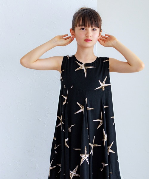 coca（コカ） ワンピース キッズ 親子お揃いヒトデワンピース キッズ