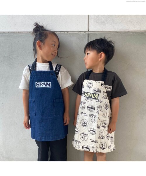BREEZE（ブリーズ） エプロン WEB限定 SPAMコラボエプロン : ZOZOTOWN