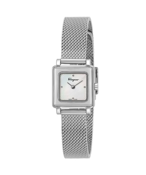 腕時計 Salvatore Ferragamo/サルヴァトーレ・フェラガモ SQUARE 腕時計 FR-SFBY00119 レディース レディースの画像