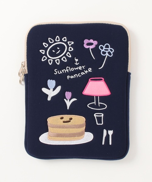 Loco Ocean（ロコオーシャン） タブレットケース イラスト刺繍 PC用
