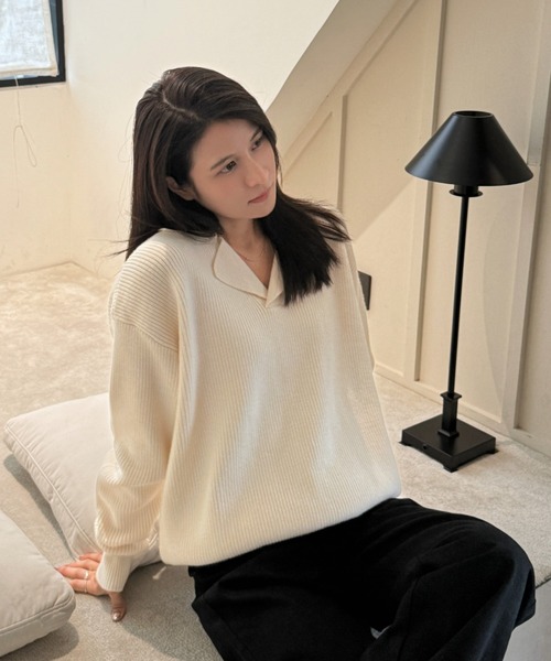 LACーVERT ニット セーター スキッパーニット レディース : ZOZOTOWN