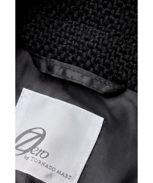 ZERO by TORNADO MART メッシュ素材 メンズジャケット ZERO by TORNADO MART∴格子エンボススタンドジャケット