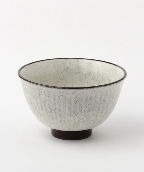 食器 黒土ツヤとくさ茶碗(L) / 972887 | LAKOLE | 01
