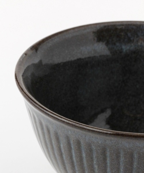 食器 黒土ツヤとくさ茶碗(L) / 972887 | LAKOLE | 12