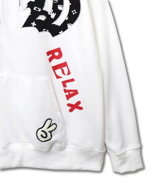 パンディエスタB/W-PDJ RELAX新品パーカー4L程度ビジューサンプル パンディエスタB/W-PDJ RELAX新品パーカー4L程度ビジュー