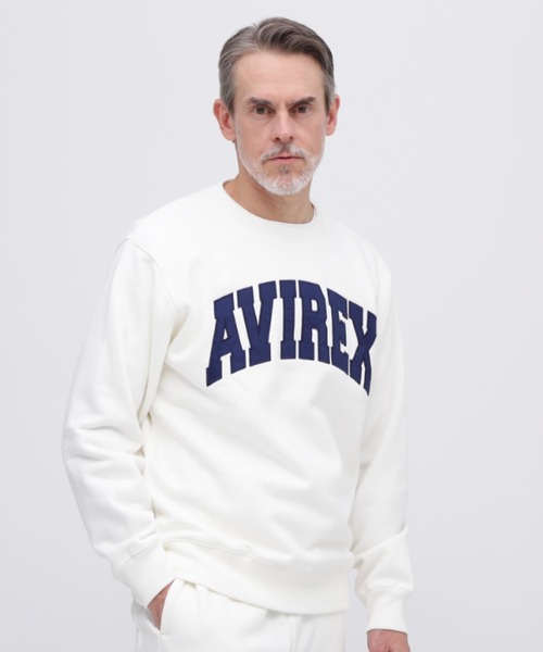 AVIREX アビレックス デイリー クルー スウェット トレーナー AVIREX (アビレックス) アヴィレックス デイリーシリーズ クルー