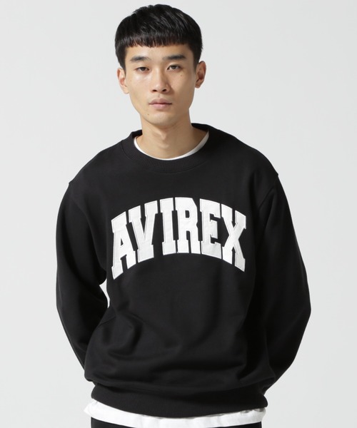 AVIREX トレーナー スウェット 「DAILY/デイリー」CREW NECK