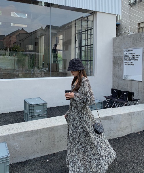 N.s ワンピース 花柄シフォンワンピース : ZOZOTOWN Yahoo!店 - 通販