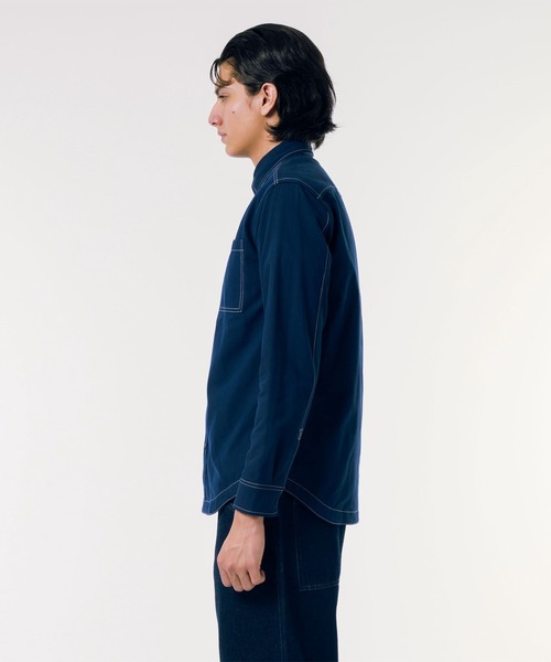 LACOSTE シャツ リバーシブルスナップボタンシャツ メンズ